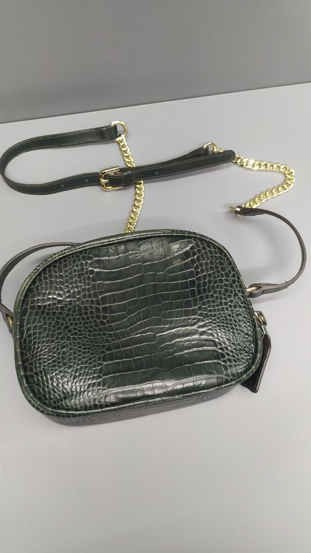 Bolso Tous Verde Cocodrilo