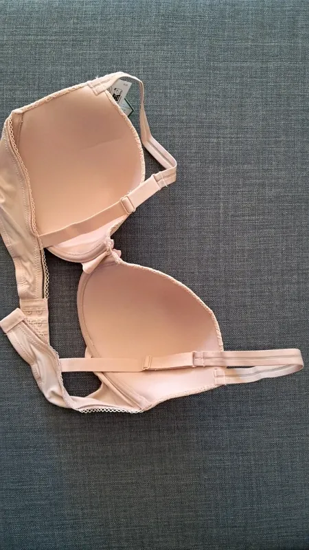 Sujetador encaje beige 100C