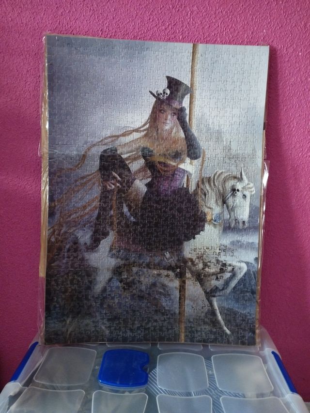 Puzzle carrusel Gótico