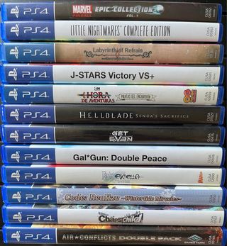 Juegos PS4 18€/unidad