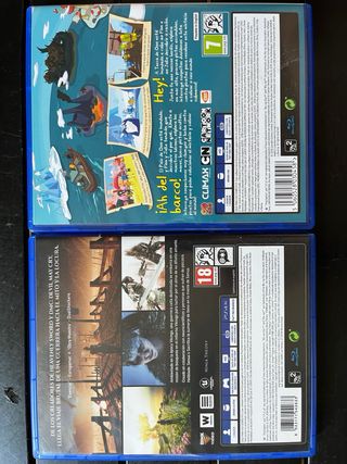 Juegos PS4 18€/unidad