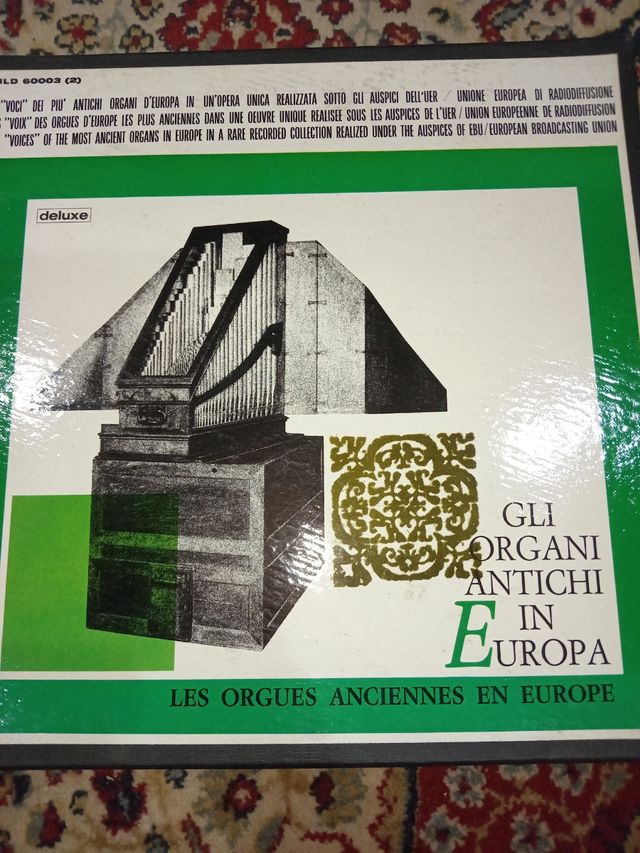 2 Vinili LP Gli Organi Antichi in Europa