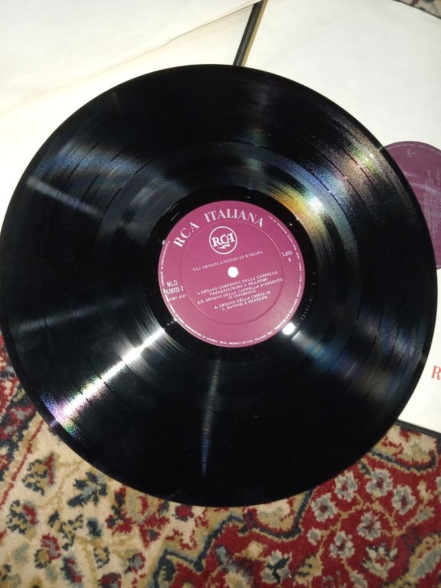 2 Vinili LP Gli Organi Antichi in Europa