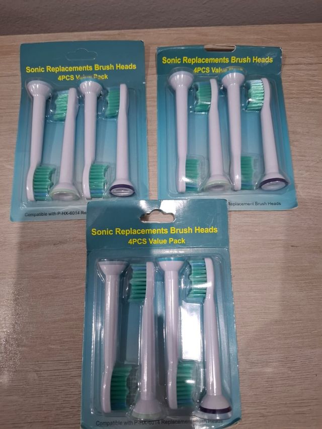 Recambios Cepillo Eléctrico 4uds nuevos