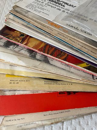 Lote 20 LP Vinilo Pop Rock Internacional y Naciona