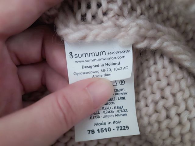 Cardigan Summum Woman Maglia Avvolgente