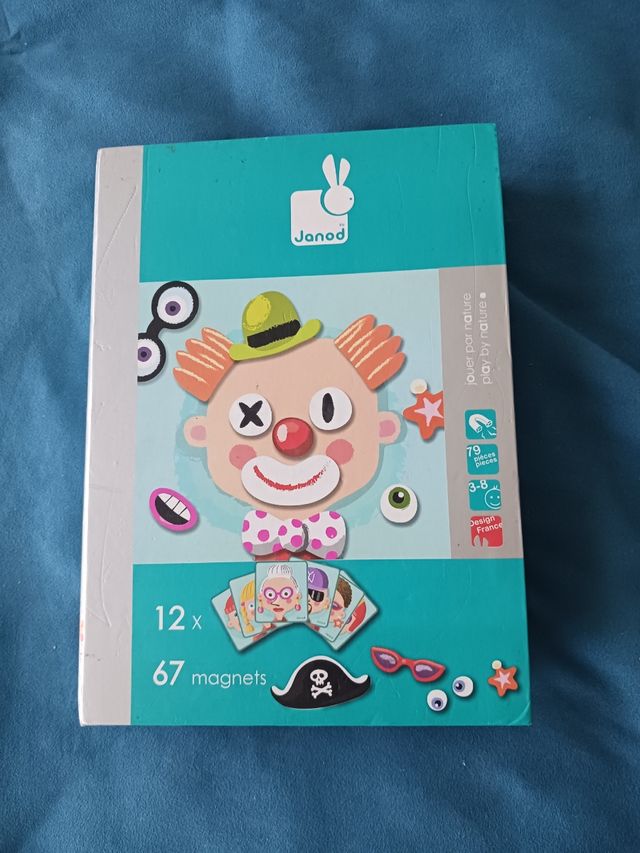 Juego magnético Janod Caras
