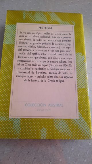 Los grandes períodos de la cultura griega (Span...