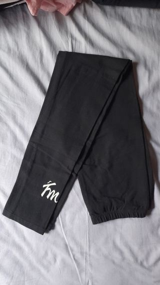 Leggings negros con logo de colegio Montpellier