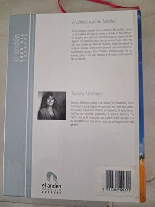 Libro "EL ULTIMO VALS DE MATILDA"