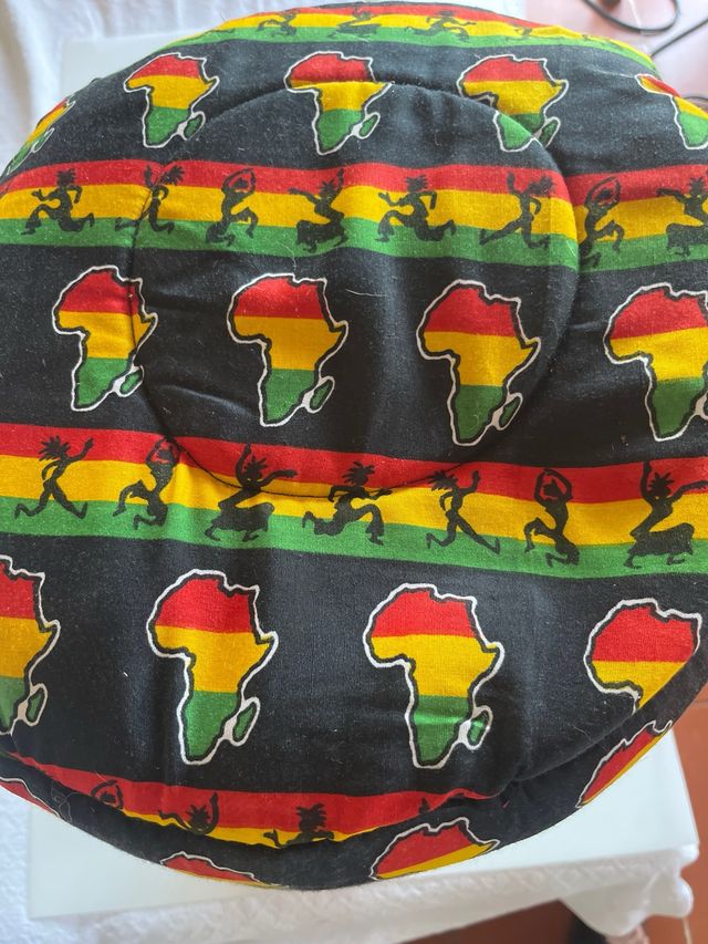 Copertina originale in djembe africano del Senegal