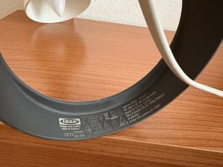 3 lampade Flexo Ikea grigie e bianche