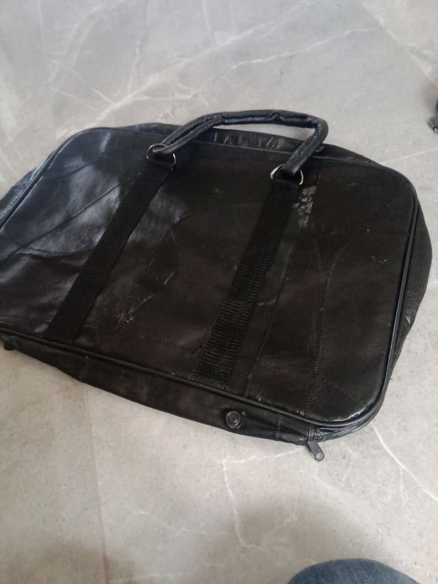 Set valigie in pelle