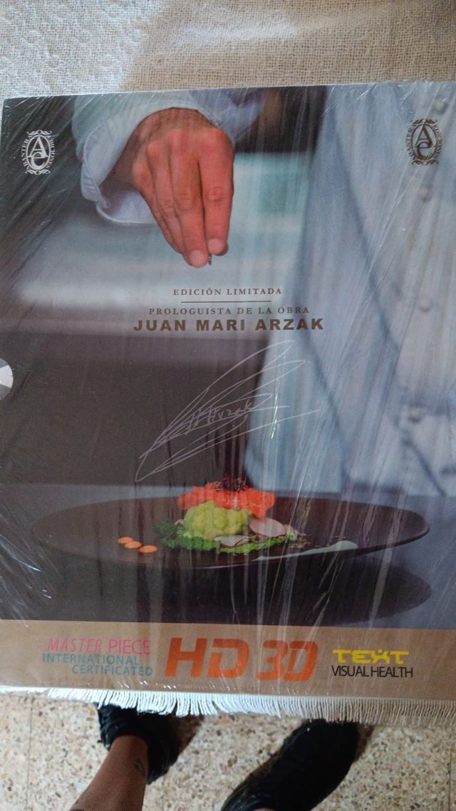 Libro Juan Mari Arzark Edición Limitada
