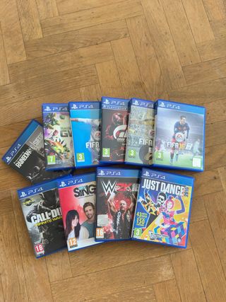 10 Juegos PS4: FIFA, Call of Duty, Just Dance y má