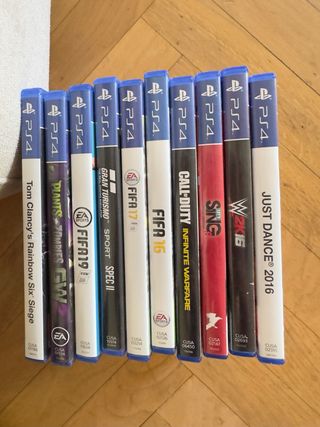 10 Juegos PS4: FIFA, Call of Duty, Just Dance y má
