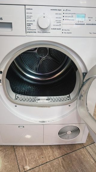 Secadora Siemens 7kg condensación funciona perfect