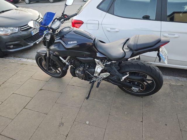 Cúpula Puig Yamaha MT-07 Azul