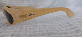 Occhiali da sole cyborg beige/nero