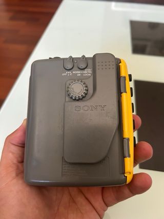 Walkman Sony Sports WM SX39 Amarillo/Gris