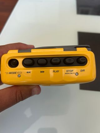 Walkman Sony Sports WM SX39 Amarillo/Gris