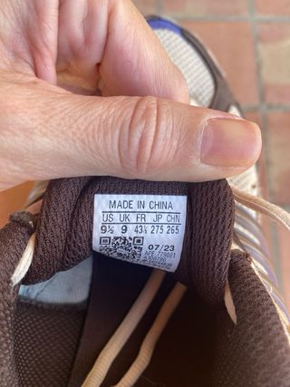 Zapatillas Adidas Paso Fino Marrones numero 43