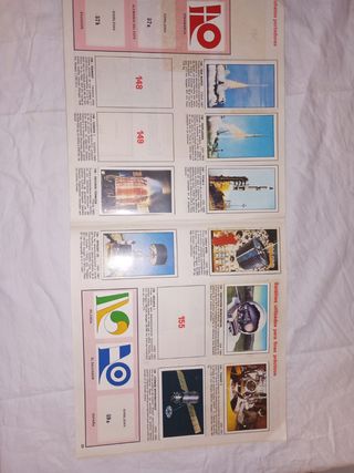 Álbum de cromos La Conquista del Espacio