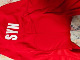 Culotte chino Ciclismo SYN Rojo talla XXL