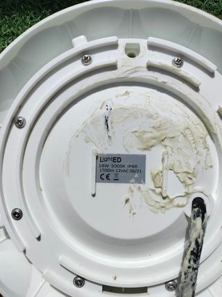 2 Focos LED para Piscina Beige