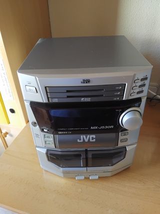 Cadena Musical JVC CD/Cinta/Radio