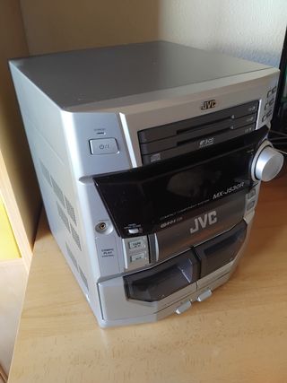 Cadena Musical JVC CD/Cinta/Radio
