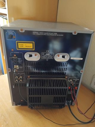 Cadena Musical JVC CD/Cinta/Radio