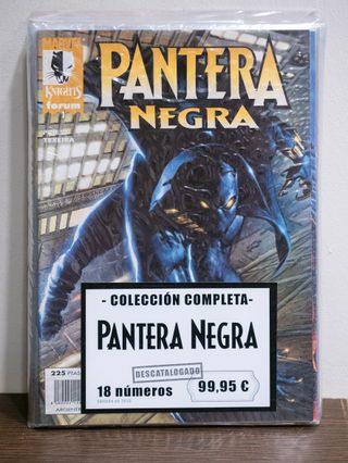 Cómics colección completa "Pantera Negra"