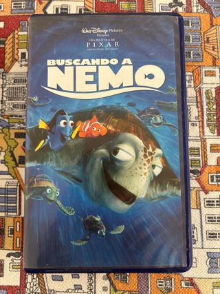 VHS Buscando a Nemo - Película Animada Español