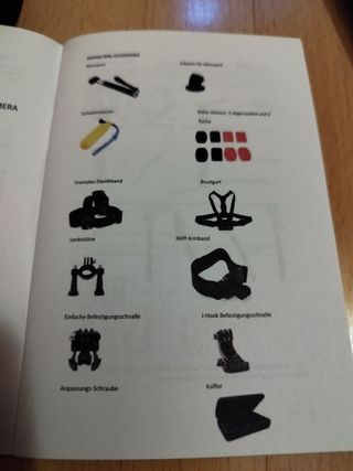 Accesorios Cámara Acuática Prixton o similar