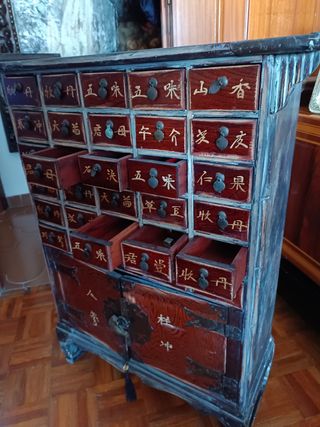 Mueble Medicinal Coreano Antiguo.Entrega en person