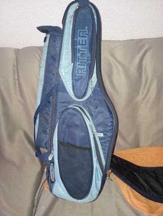 Funda para guitarra Ritter azul