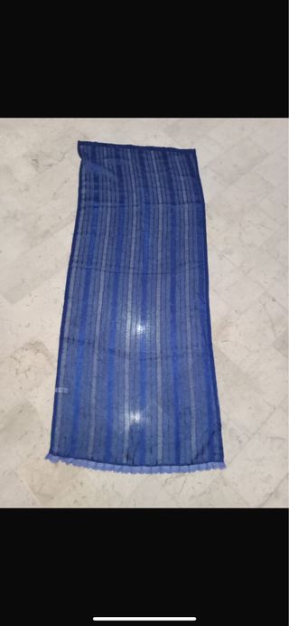 3 Tende a Vetro Lunghe Blu