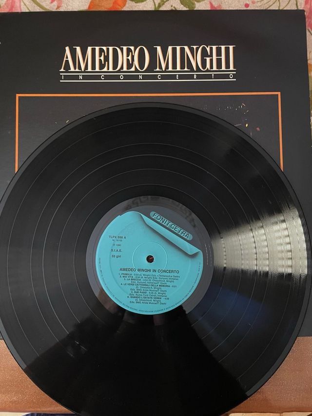 Vinile Amedeo Minghi In Concerto