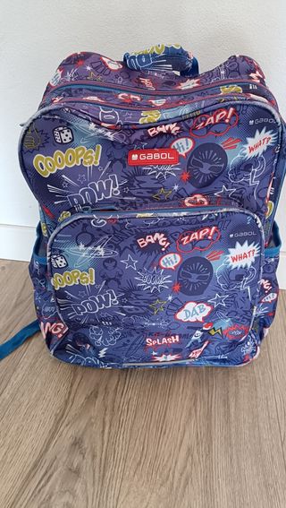 Mochila Escolar Gabol Diseño Cómic