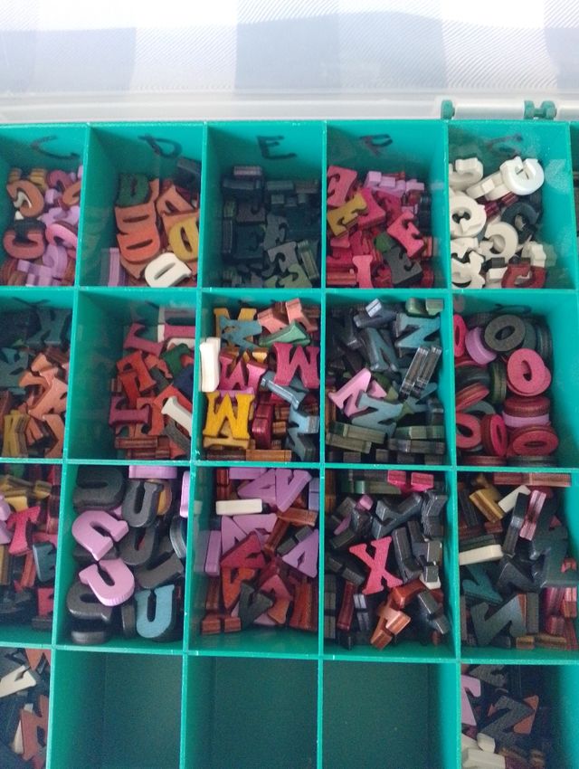 Letras de Madera para Manualidades