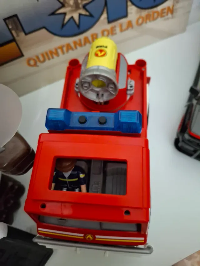 Camión de bomberos playmobil