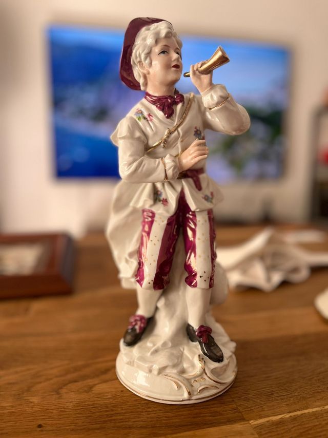 Figuras de porcelana coleccionables grandes