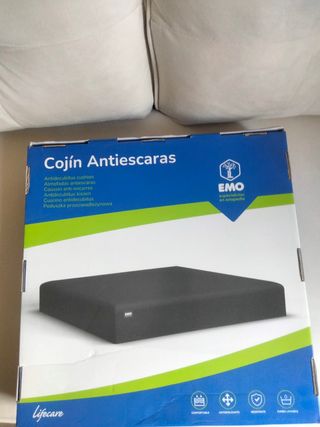 Cojín Antiescaras Lifecare Negro.