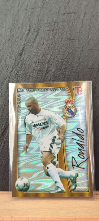 Carta Ronaldo Real Madrid 2004-05 Brillante de segunda mano por 40