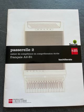 Passerelle 2 Bachillerato Cahier d´activités SM