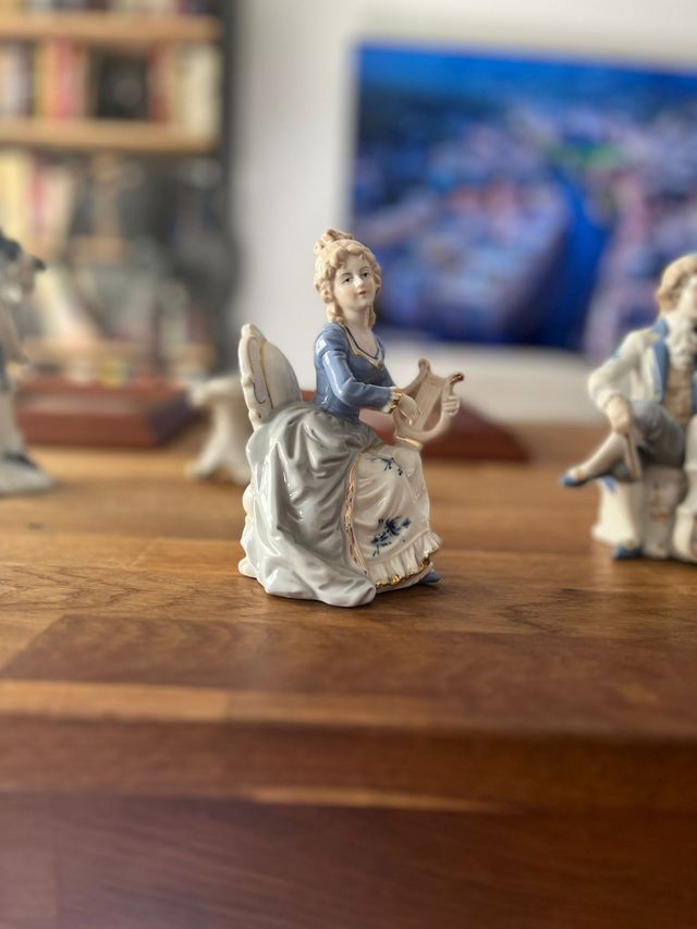 Figuras de porcelana músicos coleccionables