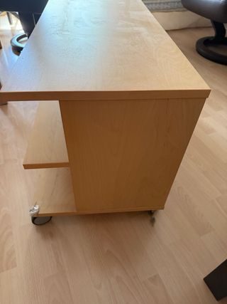 Mesa Baja Ikea Madera Clara tipo haya 3
