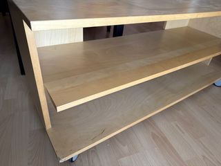 Mesa Baja Ikea Madera Clara tipo haya 3