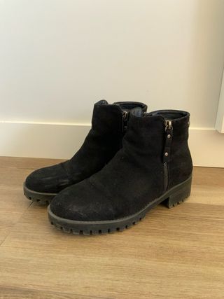 Botines negros mujer talla 38